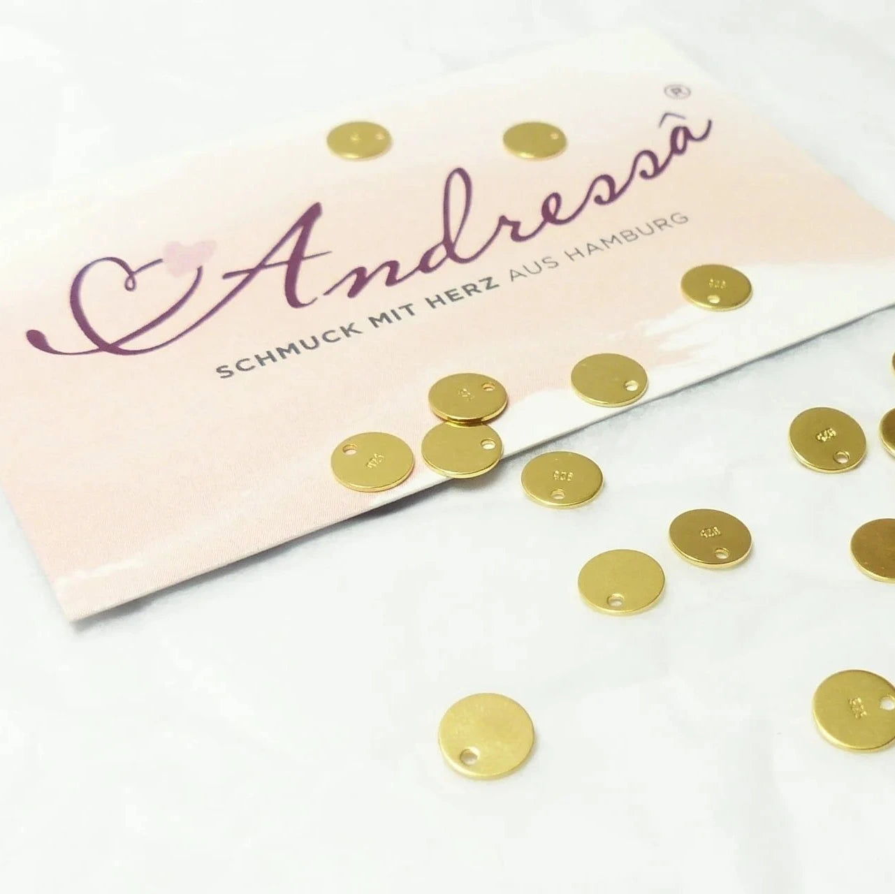 1 Extra Plättchen 925 Silber