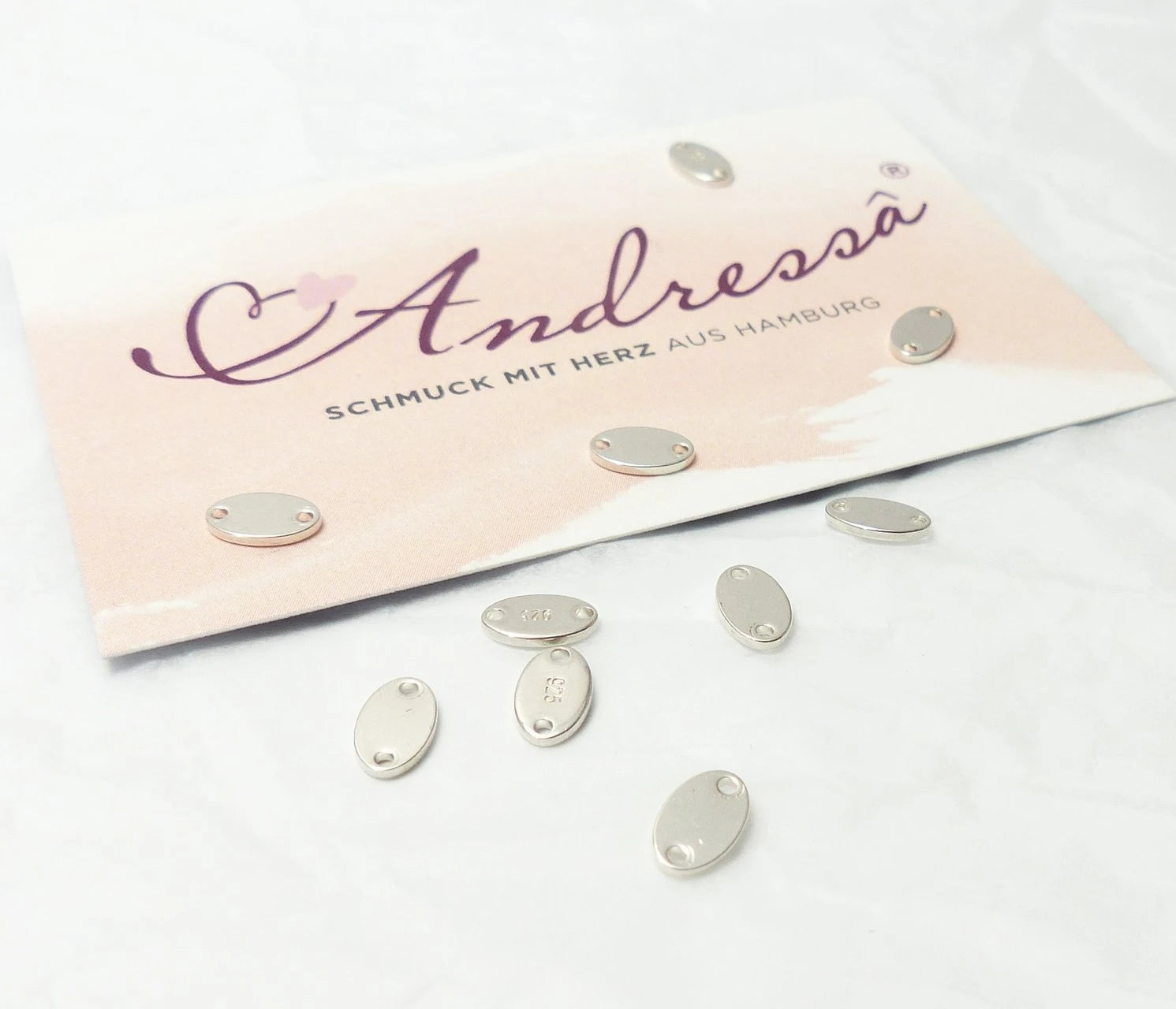 1 Extra Plättchen 925 Silber