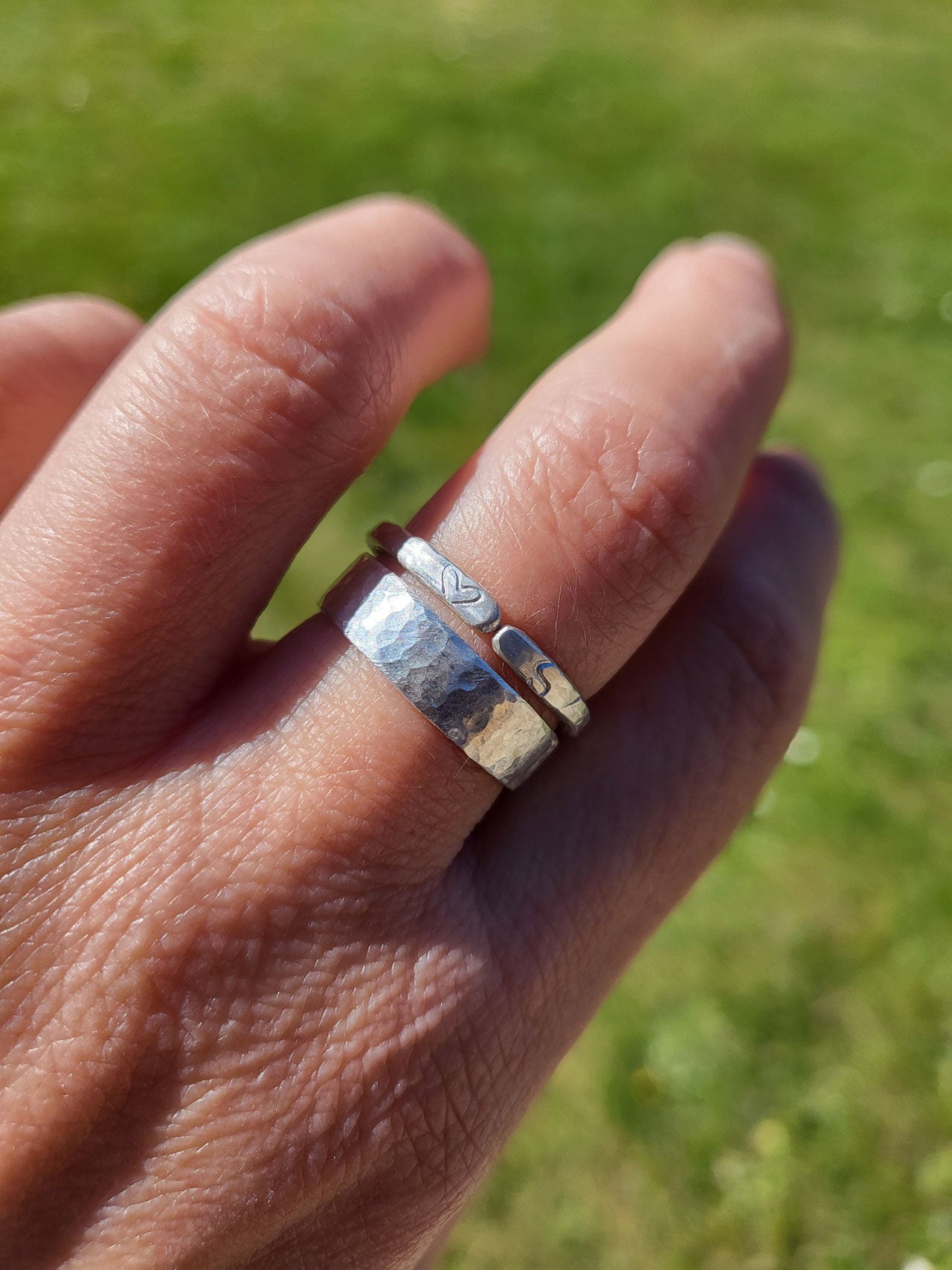 Bandring - Dein nachhaltiger Begleiter aus recyceltem Silber