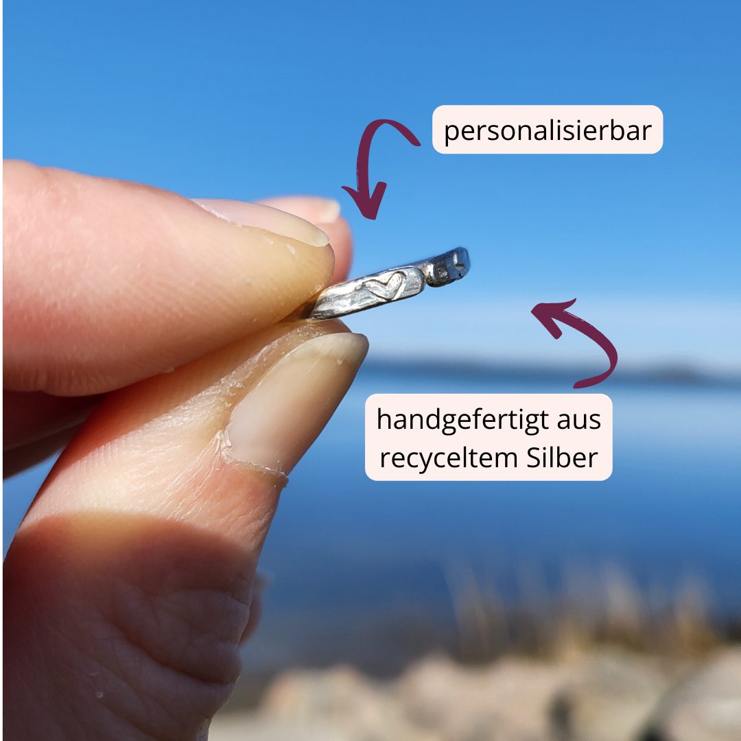 Zarter Umarmungsring – Dein persönliches Schmuckstück aus recyceltem Silber