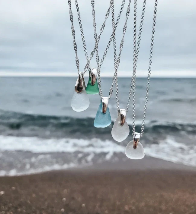 Seeglas Schmuck – Einzigartige Unikate, die du so nie wieder findest!