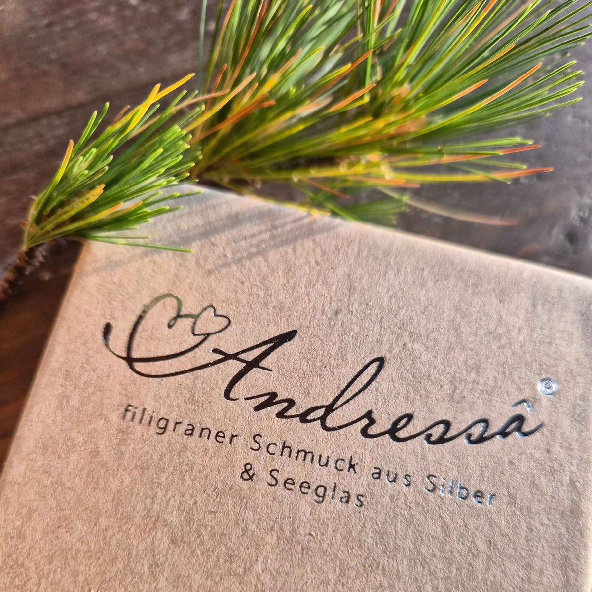 Weihnachtsgeschenk aus Schmuck Was wirklich bleibt - Andressa Schmuck Rügen Seeglas Schmuck aus Silber
