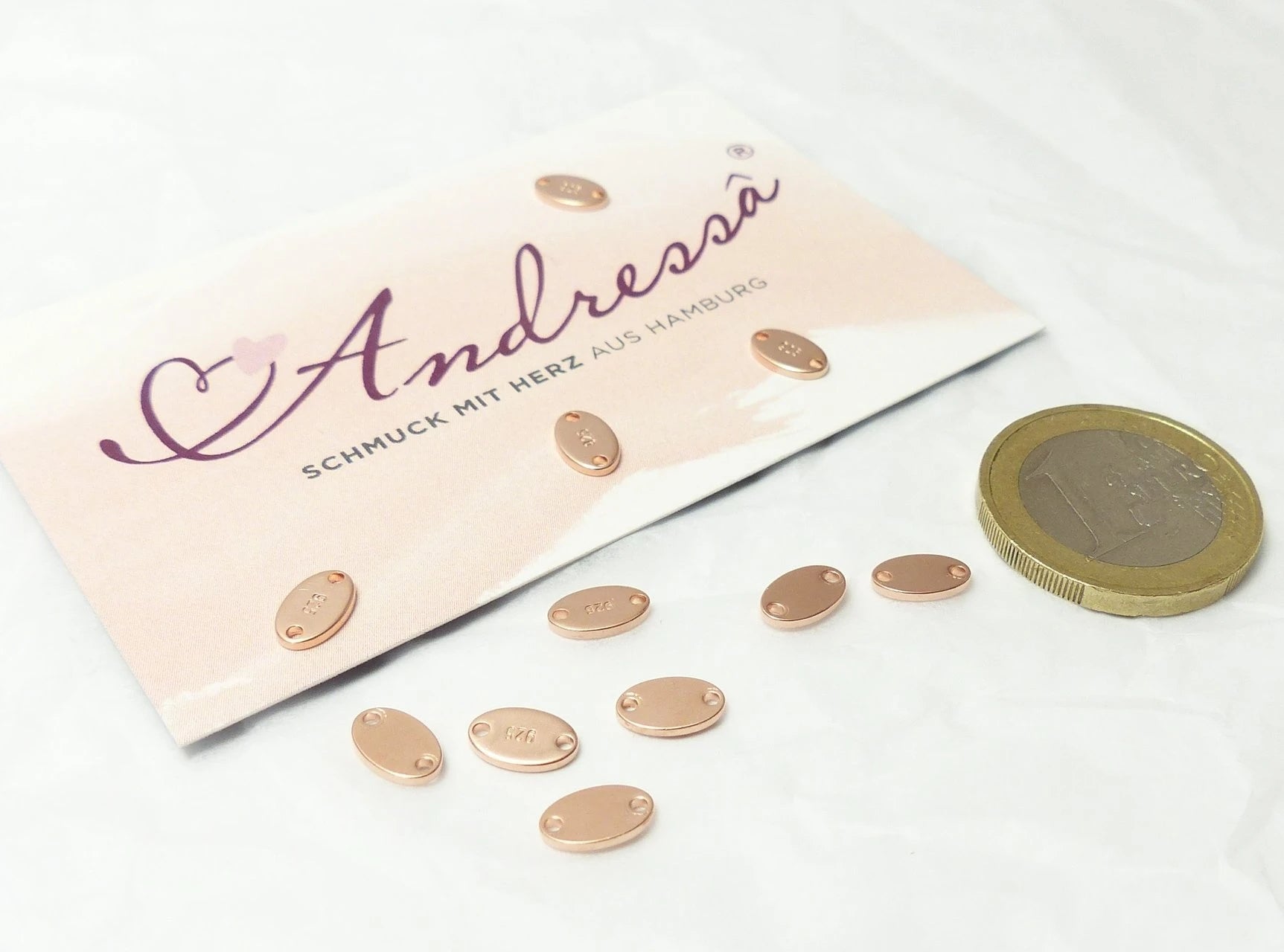 1 Extra Plättchen 925 Silber