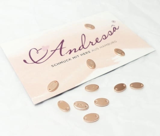 1 Extra Plättchen 925 Silber