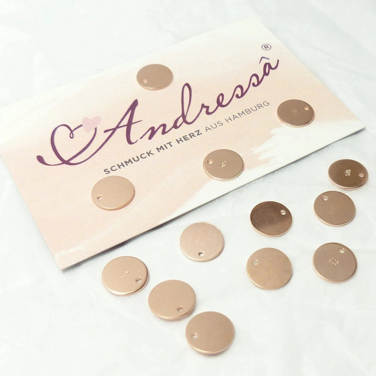 1 Extra Plättchen 925 Silber