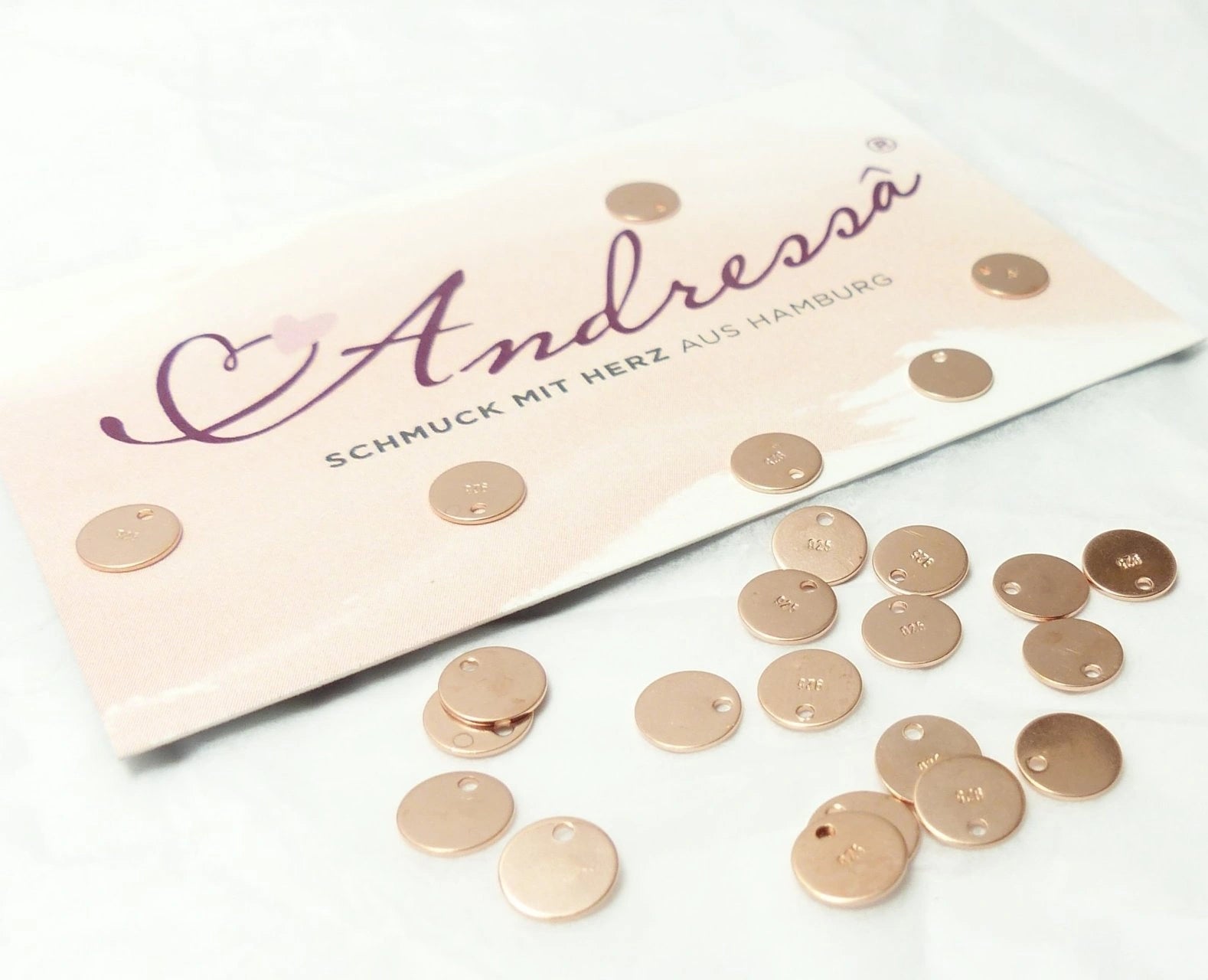 1 Extra Plättchen 925 Silber