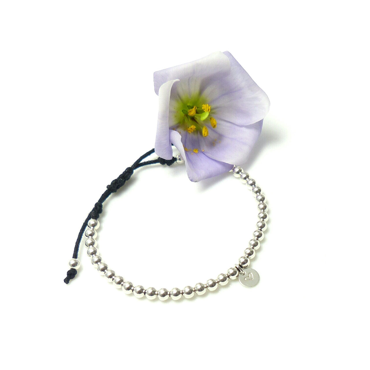 Perlenarmband 925 Sterling Silber - in Silber, Rosevergoldet oder Vergoldet