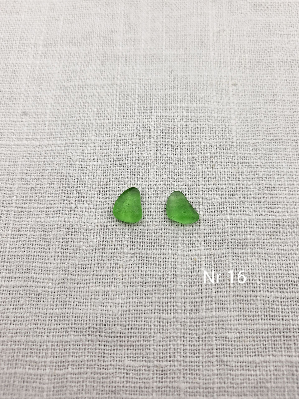 Ostseeträume - Handgefertigte Silberohrringe mit echtem Seeglas von Rügen