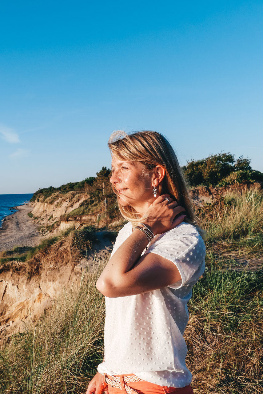 Oceanlover Bicolor-Ohrringe – Meerjungfrauenflosse