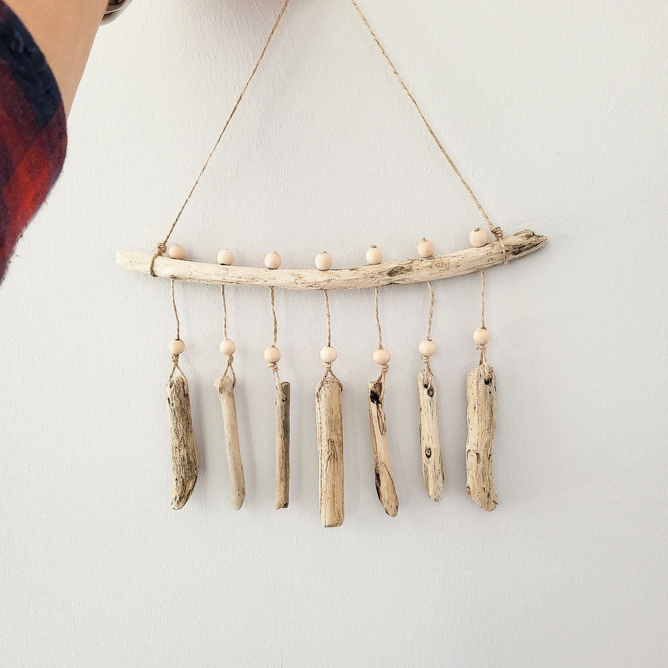 Handgefertigtes Treibholz Windspiel "Ostsee-Zauber" für eine entspannende Atmosphäre zu Hause