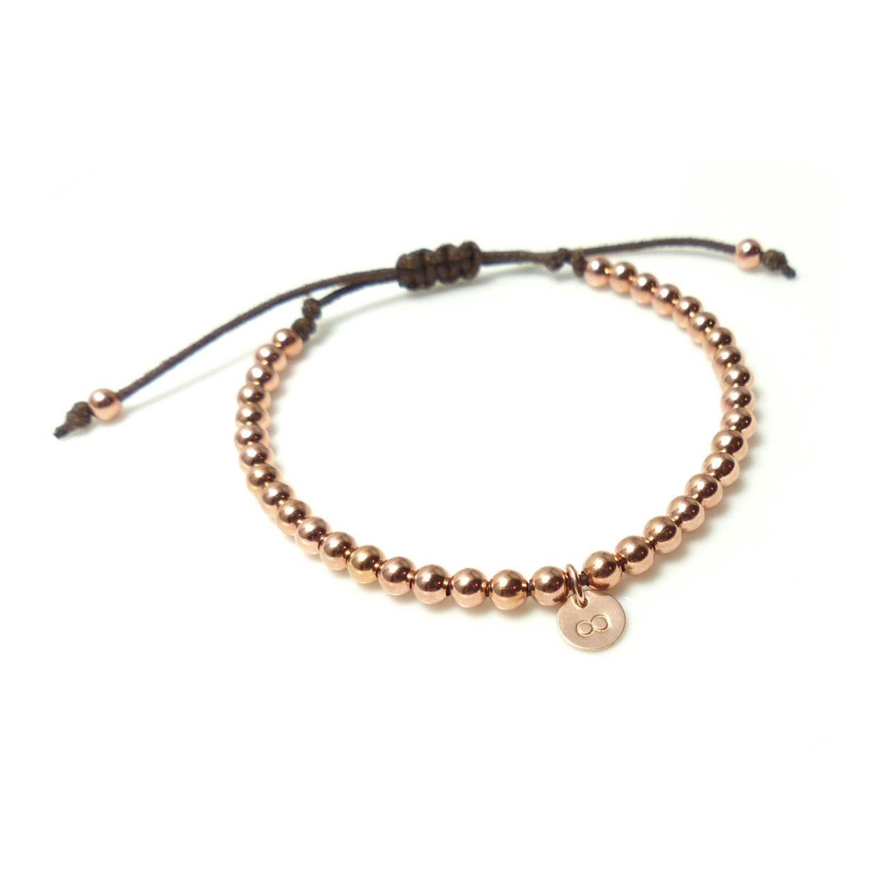 Perlenarmband 925 Sterling Silber - in Silber, Rosevergoldet oder Vergoldet